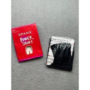 SPANXsculpt Seamless Power Mid-Thigh Short - OG of Women's Shapewear Sz XL black